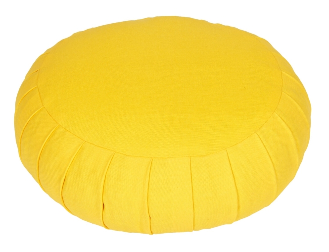 Meditation cushion / yoga cushion Zafu BASIC with ZIP yolk