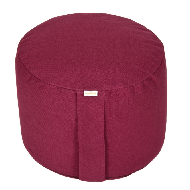 Meditation cushion - Rondo Big BASIC aubergine-coloured