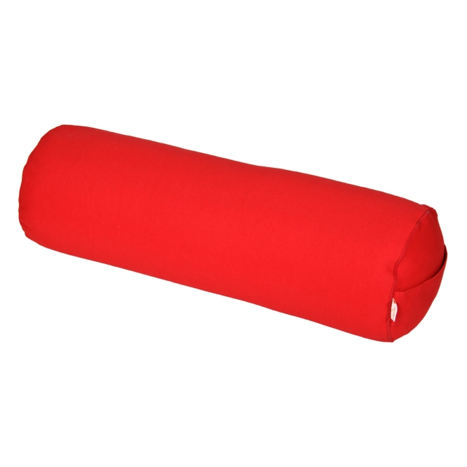 Yoga and Pilates Bolster BASIC red