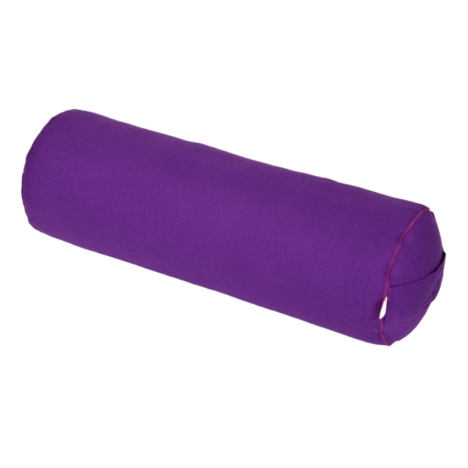 Yoga and Pilates Bolster BASIC purple