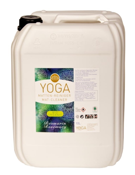 Organic certified yoga mat cleaner 10 l | rosemary