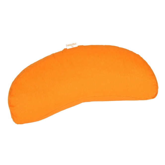 Yoga Pillow Half Moon BASIC orange