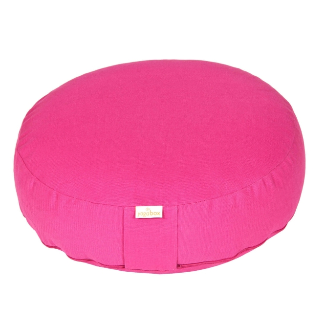 Meditation cushion BASIC extra FLAT magenta