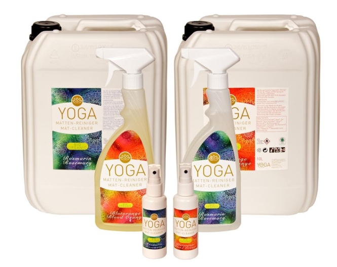 Organic certified yoga mat cleaner 