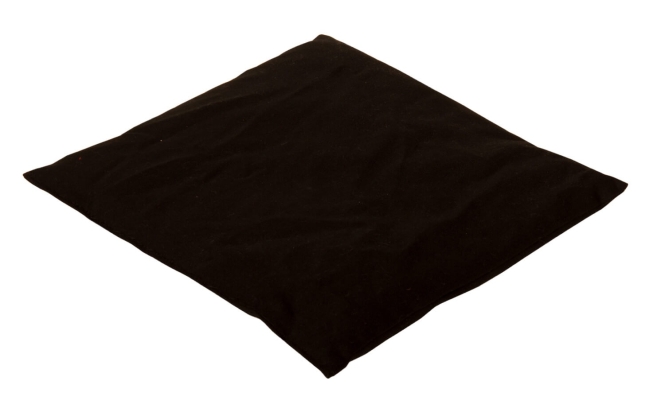 Cherry seed pillow 25 x 25 cm Made in Germany black