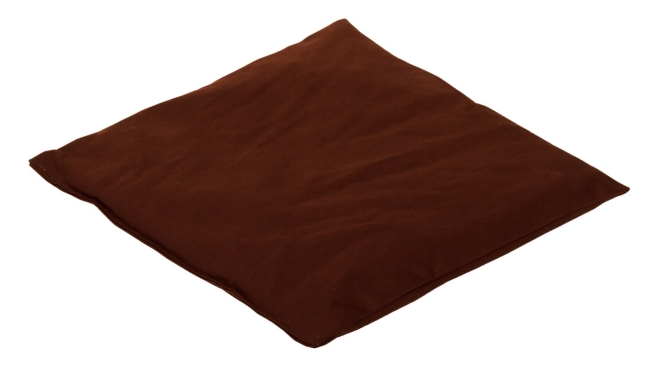 Cherry seed pillow 25 x 25 cm Made in Germany brown